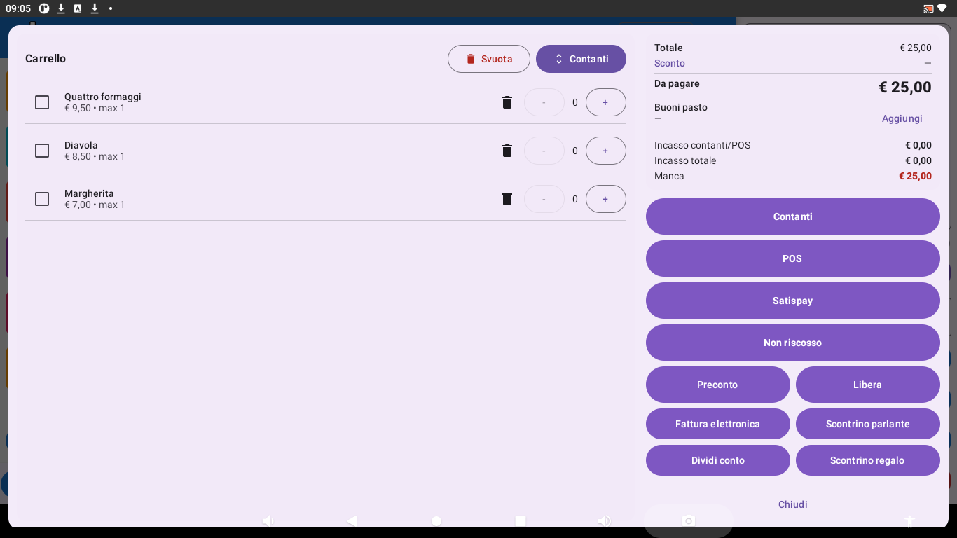 Gestione pagamenti E POS